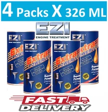 4 Packs EZI Extra Power lube Superior Formula Engine more than 100,000 km)326 ml