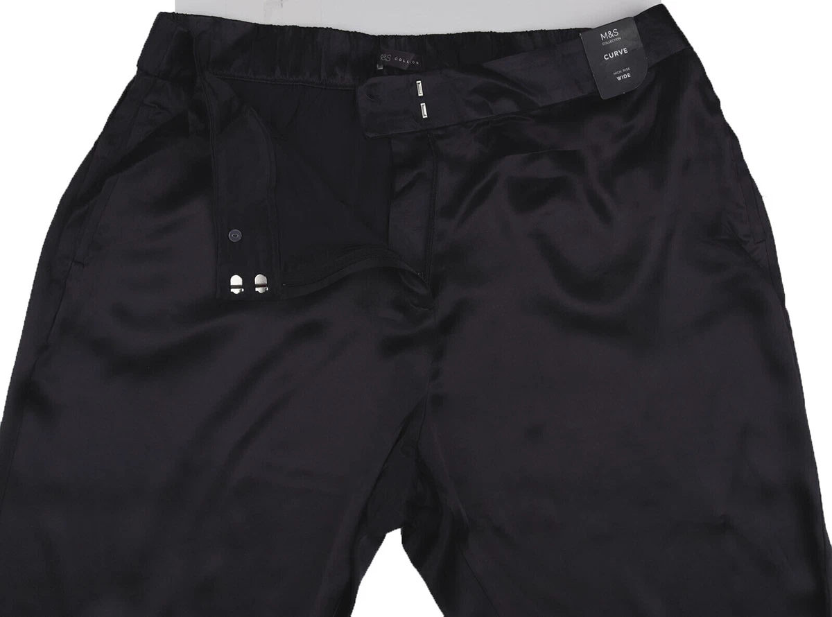 Marks and spencers 2025 womens black trousers