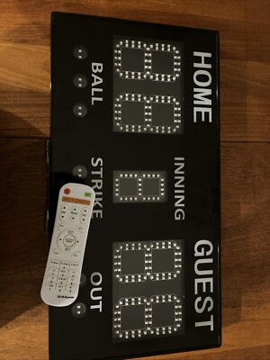 YZ Electronic Scoreboard For Baseball And Softball.