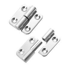 Slip Joint 1.5" Stainless Steel Lift-Off Hinges, Detachable  Removable, Left...
