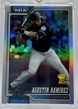 2026 Topps Series 1 #287 Agustin Ramirez Holo RC - MIA Marlins