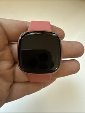 Fitbit Versa 4 Fitness Smartwatch,Copper Rose Aluminum Case No box/no charger