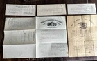 Civil War Discharge Papers Lot 1865 Union Soldier & Pension Paperwork