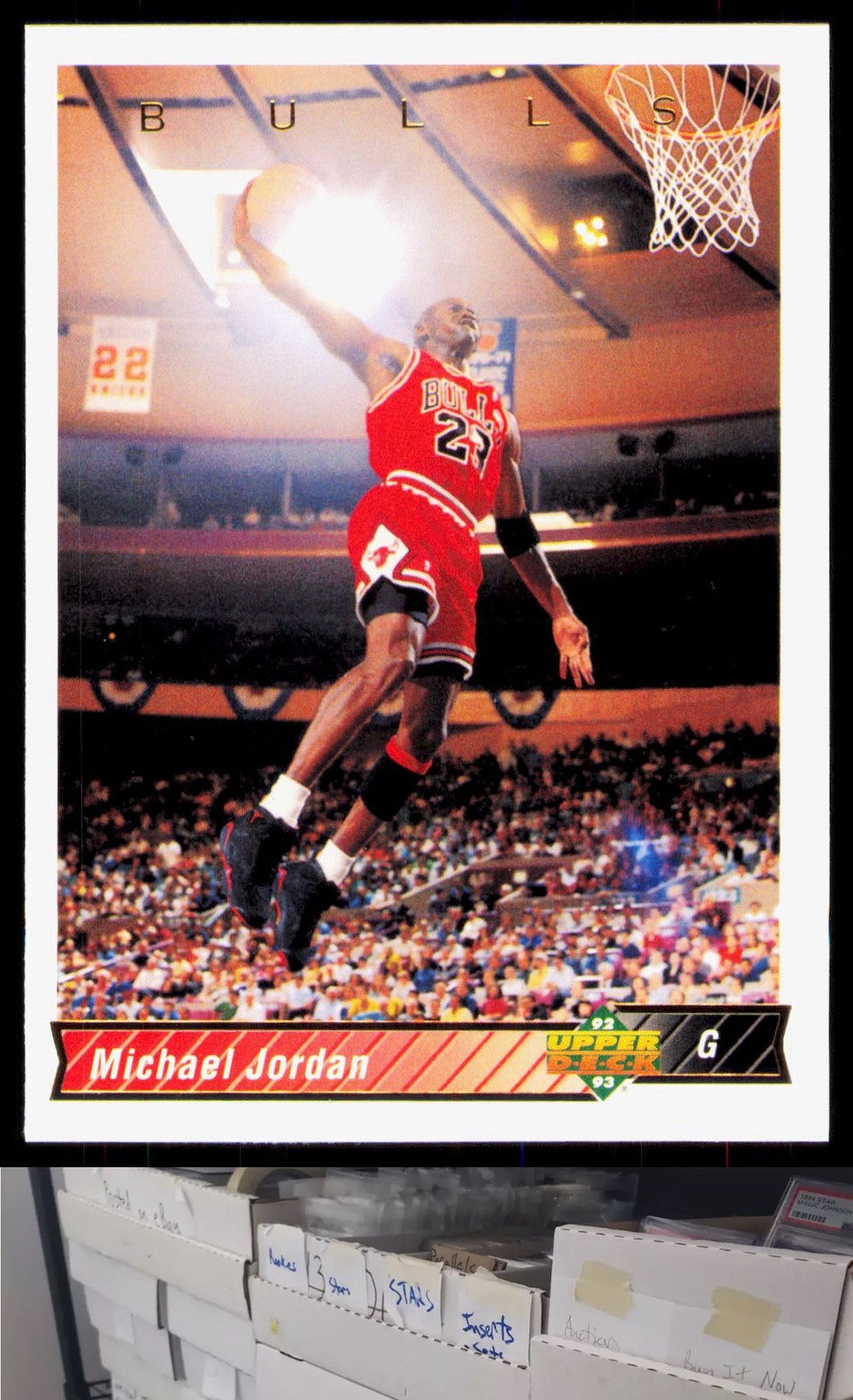 1992-93 Upper Deck #23 Michael Jordan - SV