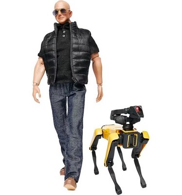 100 BILLION DOLLAR MAN Jeff Bezos 12'' Action Figure