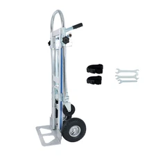 Folding Dolly Cart 1000lbs Capacity Aluminum Hand Truck Folding Trolley 3-In-1