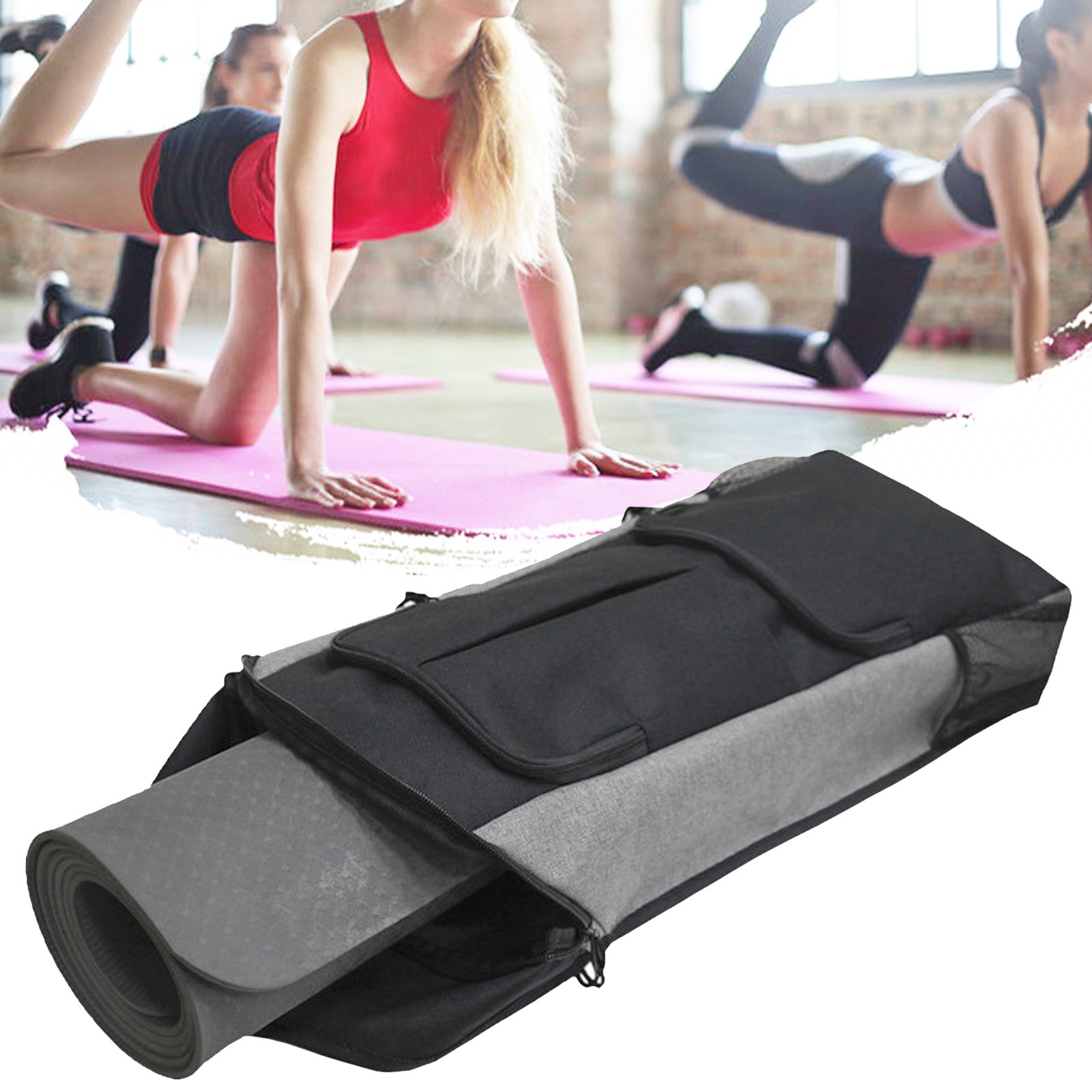 Multifunction Yoga Mat Bag Gym Backpack Large Capacity Yoga Bag Luggage Backpack