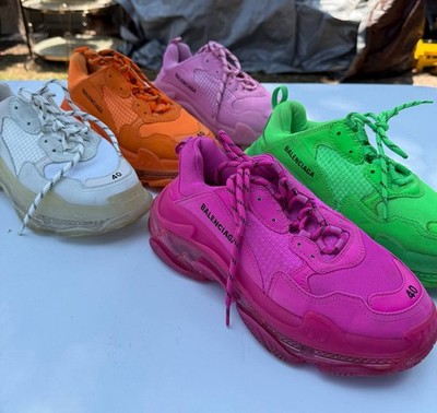 Size 7M 10W Balenciaga Triple S original