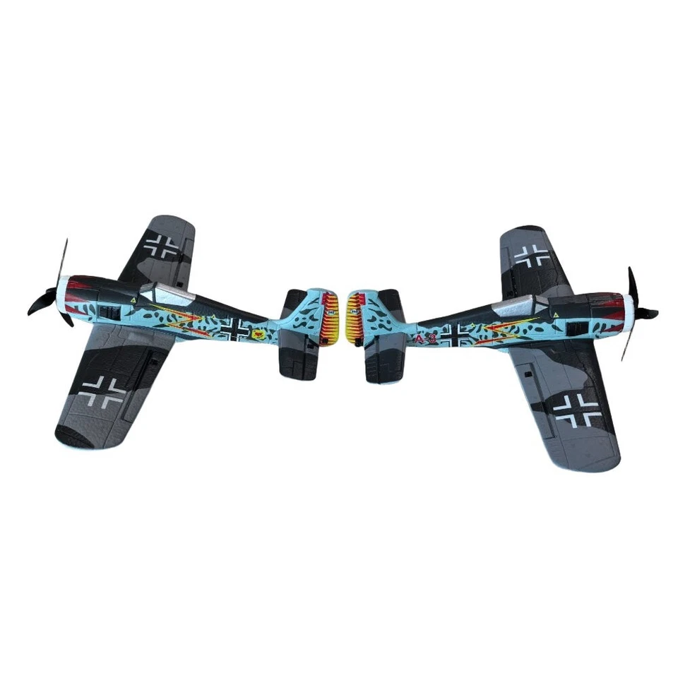 Avión sin escobillas FW-190 350 mm 4 canales radiocontrol ala fija Warbird RTF EE. UU. Foto 4 de 4