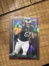 2025 Topps Chrome Football - Jordan Mailata Football Leather Refractor SP #245
