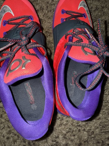 Niños Nike KD VII Hyper Punch Bajo Baloncesto Tenis Atléticos Zapatos Talla 6.5 Y - Imagen 10 de 12