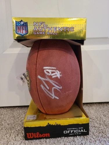 Pittsburgh Steelers #91 Stephon Tuitt Signed Official NFL "The Duke" Game Ball