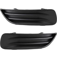 Fog Light Cover Set For 2003-2004 Toyota Corolla Front Left and Right Primed