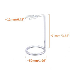 1PC Men Safety Razor Stand Art Metal Double Edge Razor Holder Shaver Storage Rac