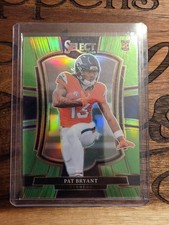 2025 Panini Select - Premier Level Pat Bryant #112 Neon Green Prizm /49 (RC)