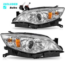 For 2008-2011 Subaru Impreza Outback Sport Wrx Chrome Headlights Lamp Leftright For 2008-2011 Subaru Impreza Outback Sport Wrx Chrome Headlights Lamp Leftright