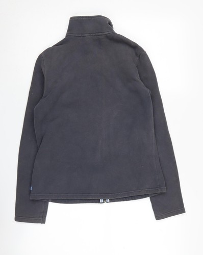Domyos Boys Black Basic Jacket S Full Zip Autumn Winter - Picture 2 of 12