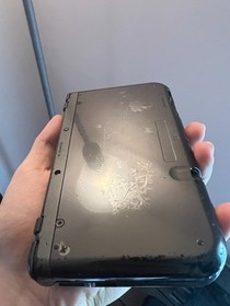 Nintendo &ldquo;New&rdquo; 3DS XL Metallic Gray Handheld Console System RED-001 Tested