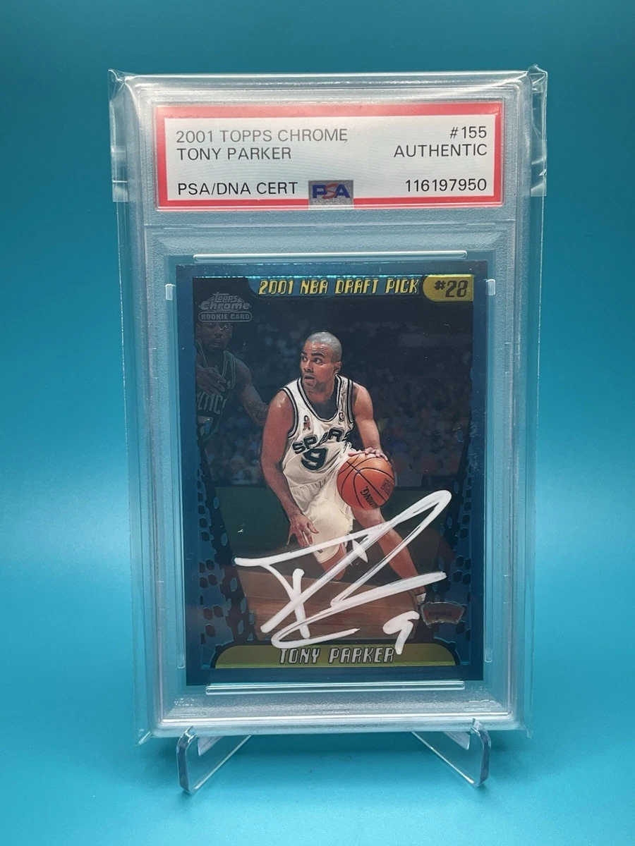 その他 TONY PARKER auto Tony Parker Basketball Autographed Sports Trading Cards