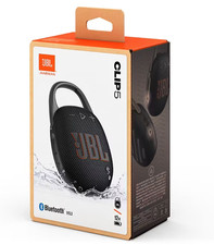 JBL Clip 5 Portable Bluetooth Waterproof Speaker - BLACK