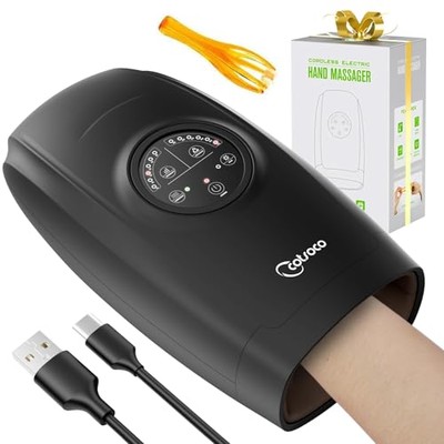 Cotsoco Electric Hand Massager With Heating And 6 Modes For Pain Relief''