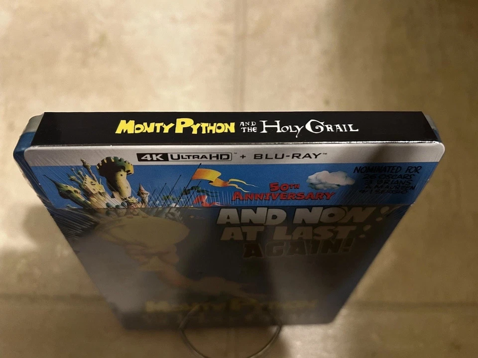 NEW Monty Python and the Holy Grail 4K SteelBook UHD Blu-ray [1975] No Dent - Image 3 of 4