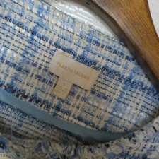 Plastic Island Tweed Short Sleeve Jacket, Size S Official