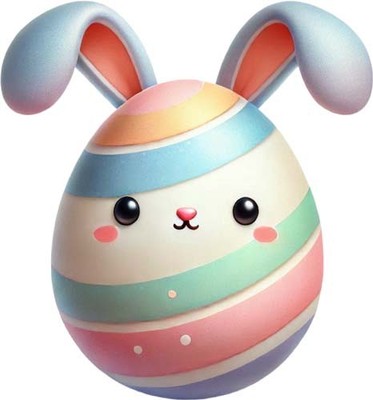 Bunte Osterhase Ei Wandkunst Schlafzimmer Fenster Vinyl Aufkleber Abziehbild 6 Größen