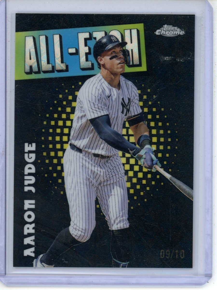2025 Topps Chrome Aaron Judge /10 All-Etch Black #CAE-2