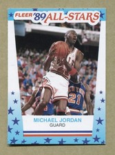 1989-90 Fleer Michael Jordan Stickers #3 Chicago Bulls