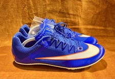 Nike Zoom Rival Sprint Racer Blue Orange Track Field Spikes Size 11 DC8753-401