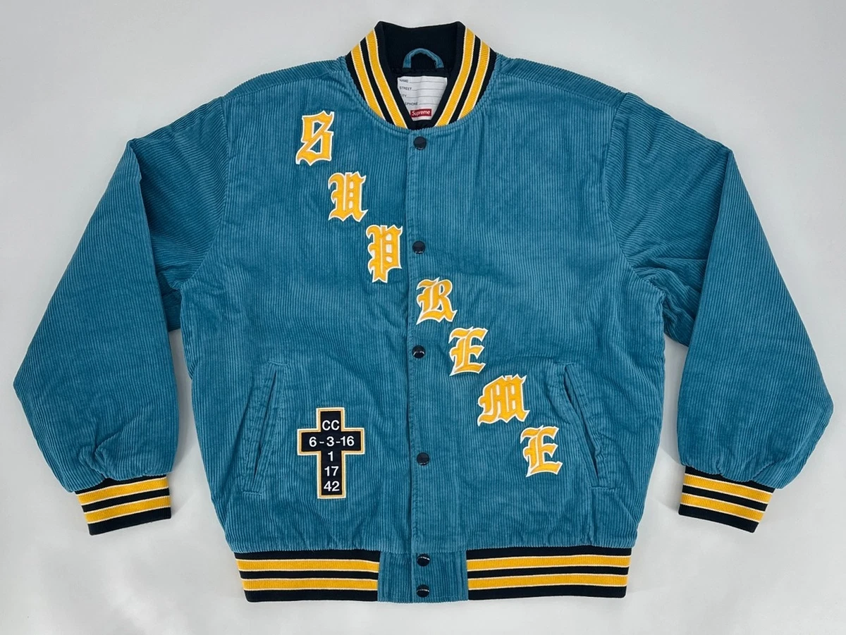 Supreme Corduroy Blue Coats, Jackets & Vests for Men for Sale