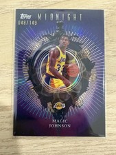 2025-26 Topps Midnight #IN-11 Magic Johnson Insomnia Morning #/149