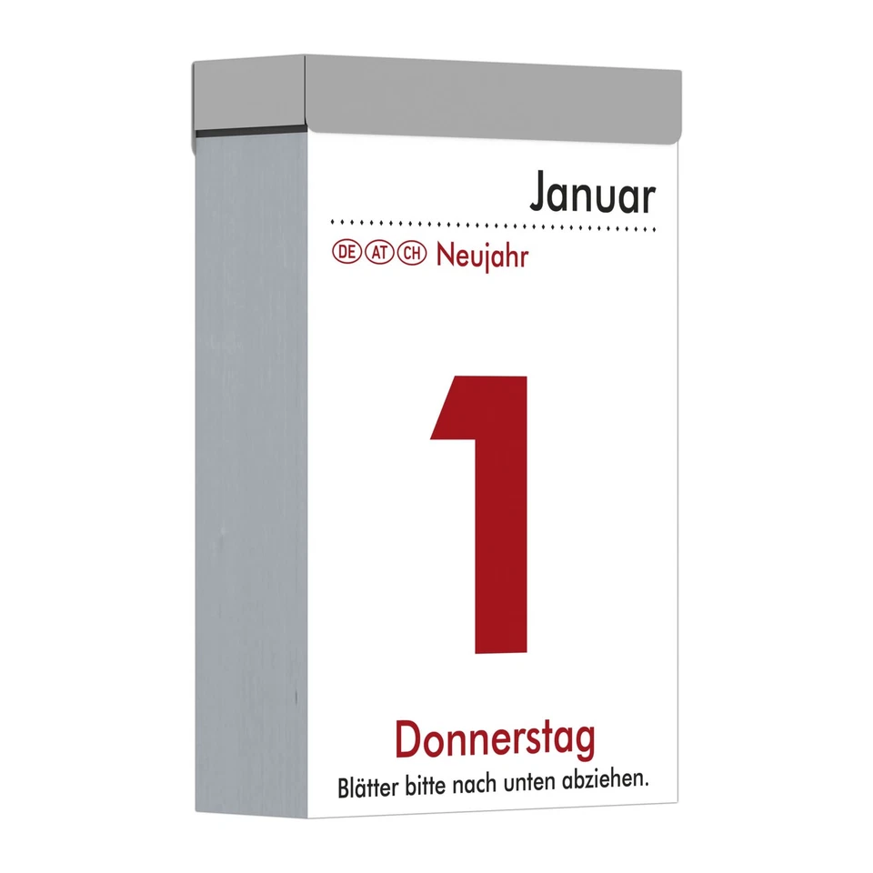 NEUMANN 2026 Zettler Tagesabreißkalender L