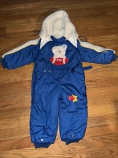 London Fog Baby Fog Vintage Basketball Star Snowsuit Size 24 Months 80s/90s