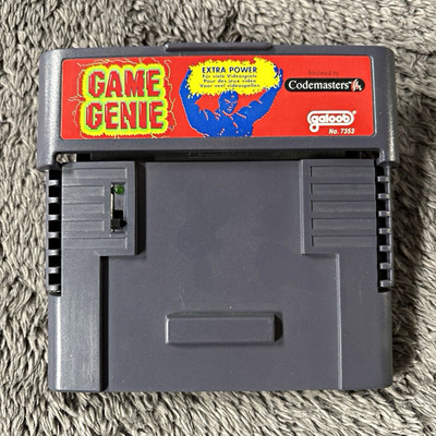 Galoob Game Genie Cheat-Modul Adapter für Super Nintendo SNES