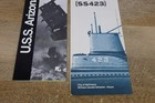 USS Arizona & USS Torsk SS423 Submarine Tour Guide Pamphlet Baltimore MD — photo 3