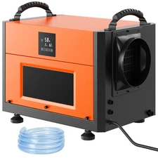 Uimoso 190 PPD Commercial Dehumidifier with Pump Drain Hose for Crawl Spaces