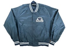 Vintage Penn State Nittany Lions Chalk Line Jacket 90s NCAA Football Sz Large US