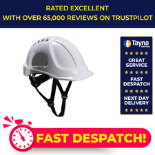 956 White Endurance Safety Helmet PS55WHR Portwest Genuine Top Quality Product