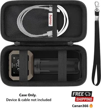 Hard Carrying Case for Garmin Xero C1 Pro Ballistic Precision Chronograph, Compa