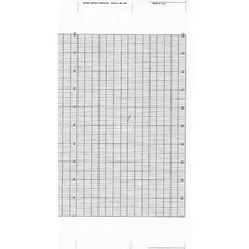 Graphic Controls Yok B9627ry Strip Chart,Fanfold,Range 0 To 100,99 Ft