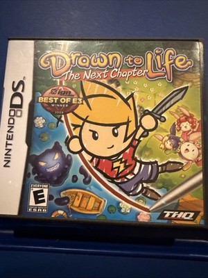 Drawn to Life: The Next Chapter (Nintendo DS, 2009) CIB - Tested