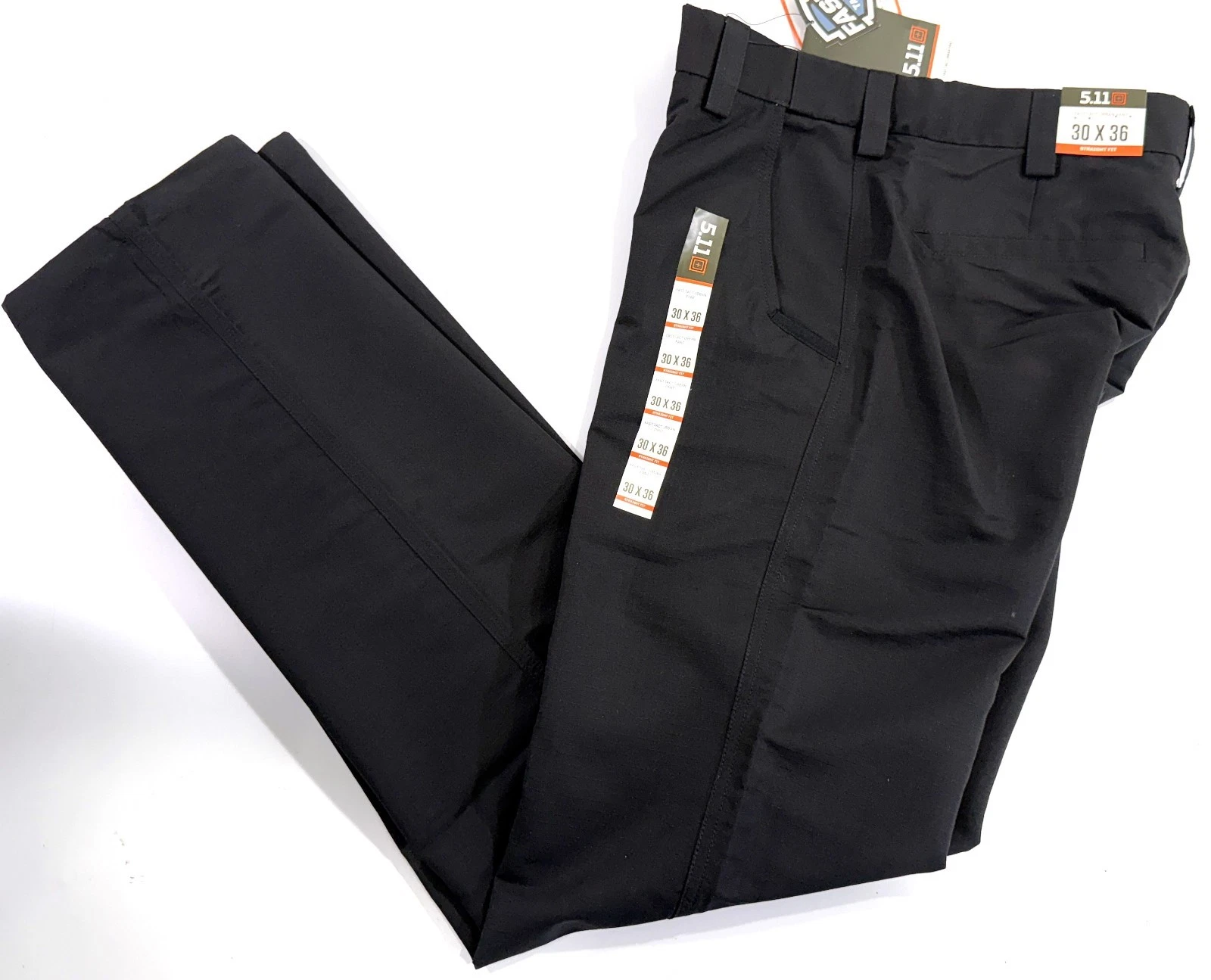 NWT 30x36 MENS 5.11 TACTICAL FAST TAC URBAN PANTS 74461 BLACK 30x36