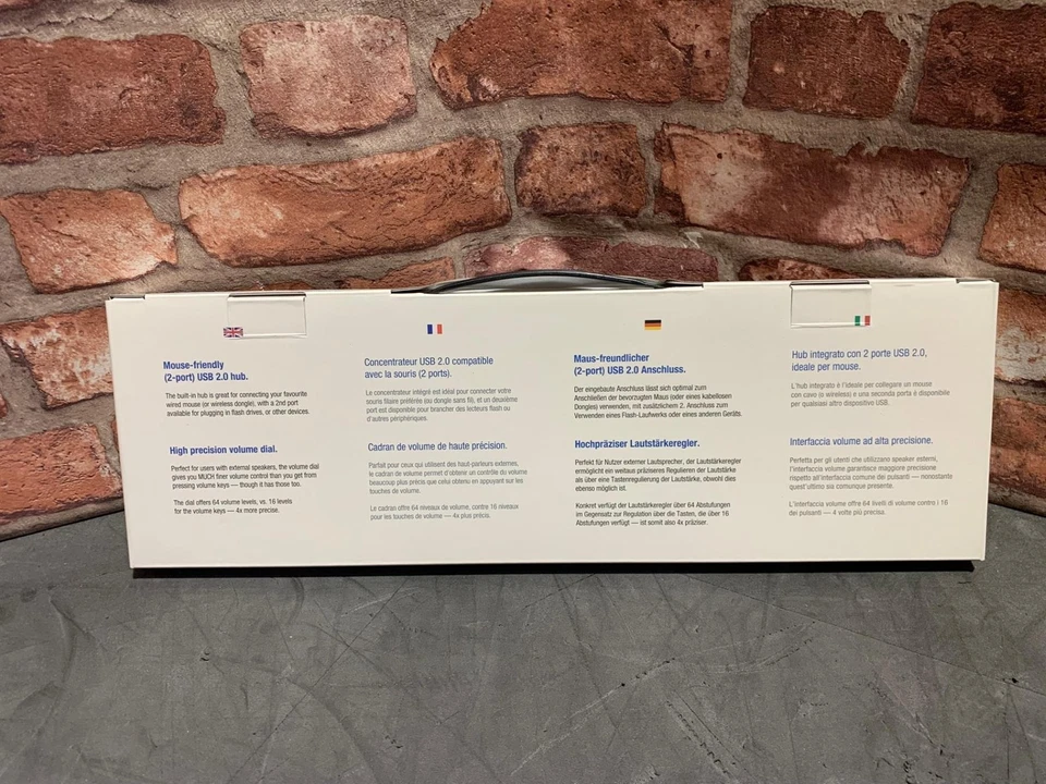 Matias FK318S-UK Aluminium USB Keyboard for Apple Mac QWERTY UK Layout Silver - Image 2 of 4