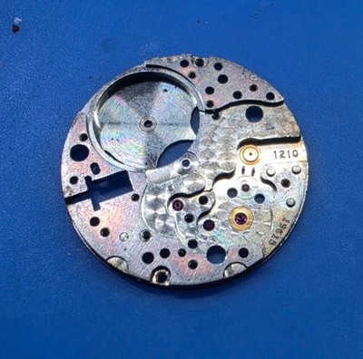 ROLEX CAL 1210 VINTAGE GENUINE MAIN PLATE  FOR WRISTWATCH GOOD JEWELS