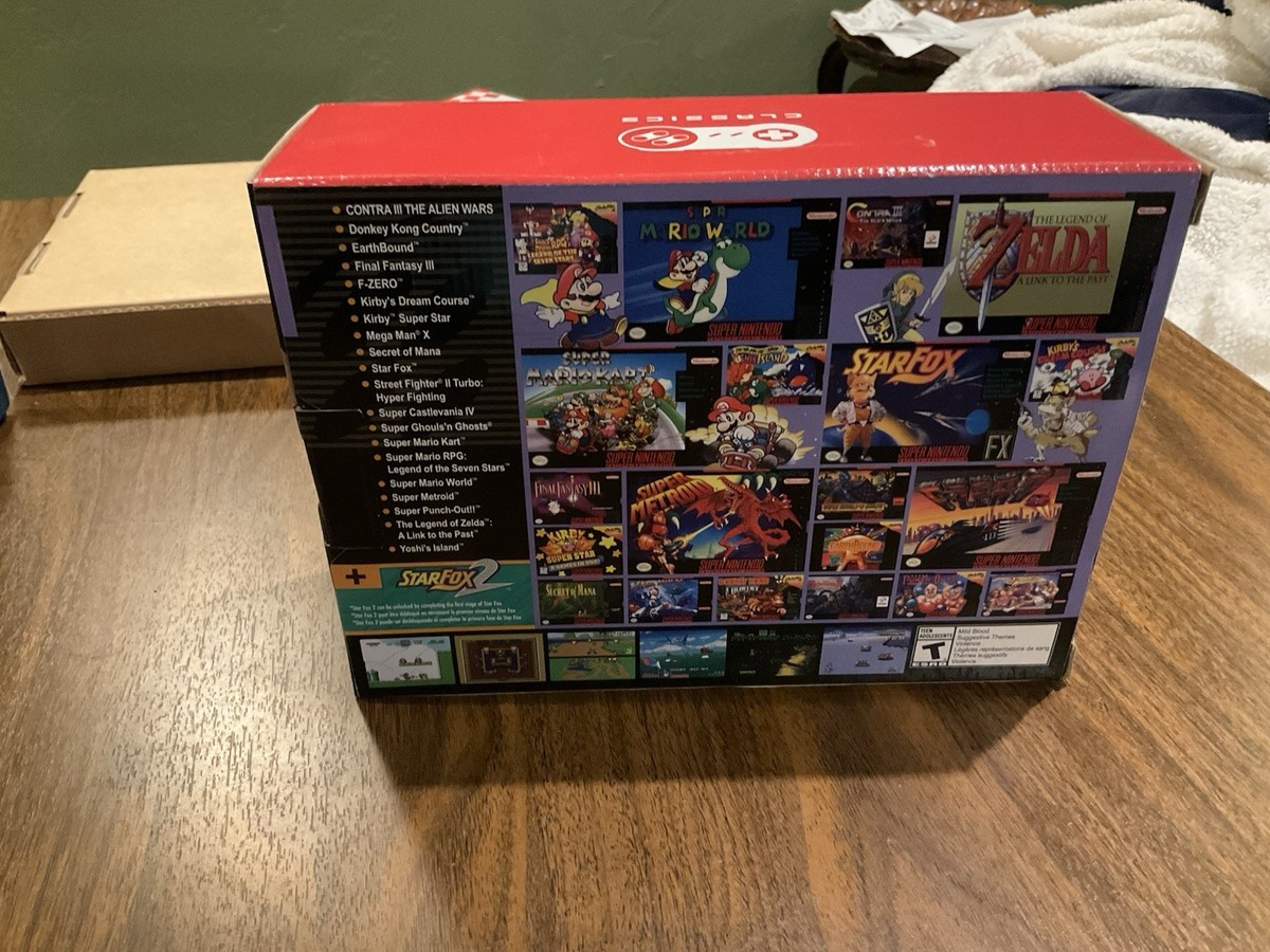 Brand New Authentic SNES Classic Super Edition Nintendo Mini