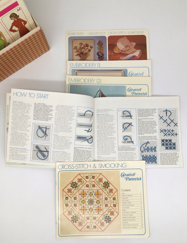 Vintage 1975 Creative Patterns Box Set - Sewing, Craft, Gifts, etc. - Picture 11 of 15