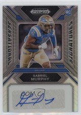 2024 Prizm Draft Picks Sensational Signatures Silver Gabriel Murphy Auto 3hd