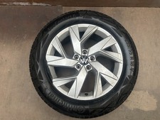 VW TIGUAN ALLSPACE GENUINE DESIGN 2.1 18 INCH ALLOY WHEEL 2018-On 5NA601025AD